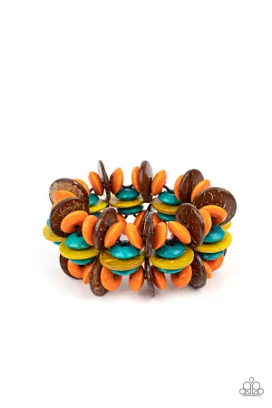 Caribbean Canopy - Multi Paparazzi Bracelets