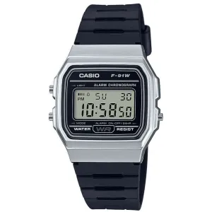 Casio Vintage Unisex Black Watch F-91WM-7AEF