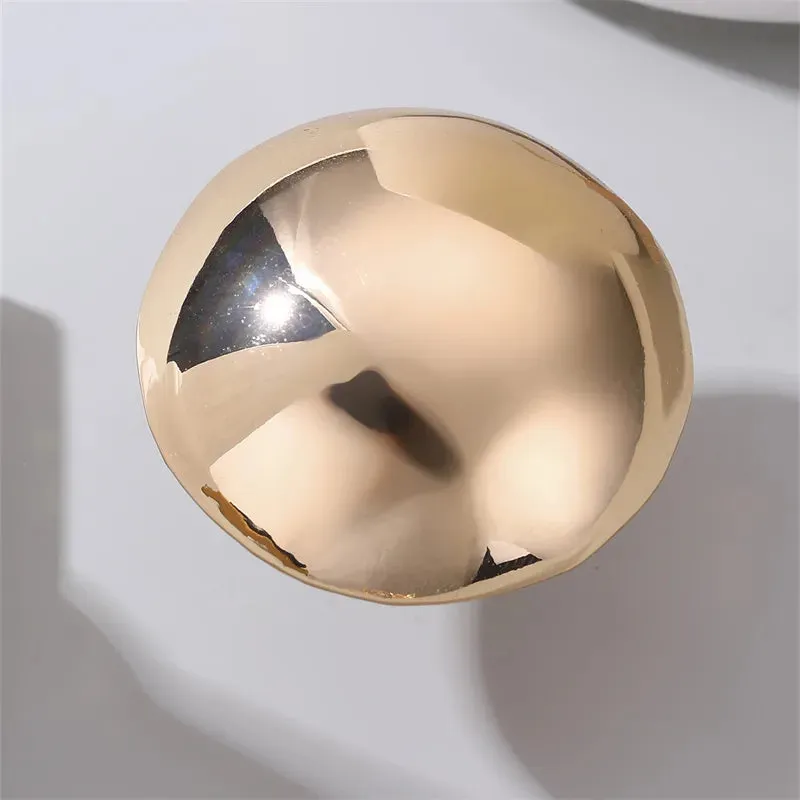 Casual Sweet Simple Style Geometric Alloy Women's Rings