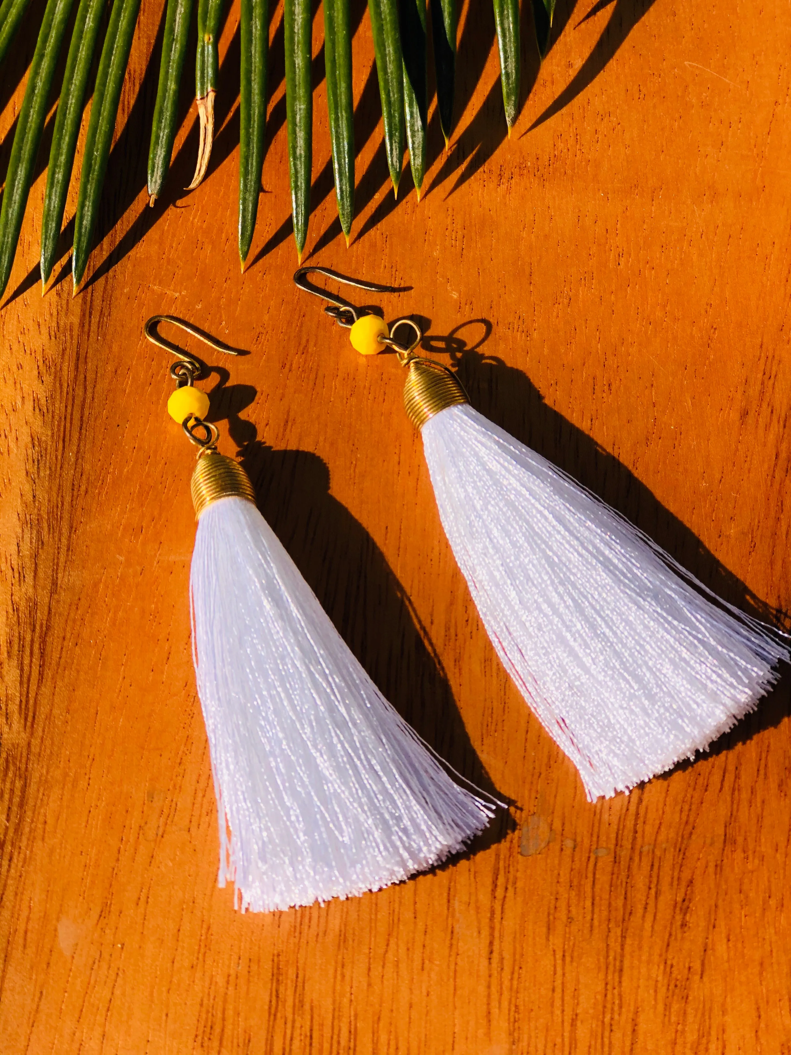 Charito Tassel Drop Earrings