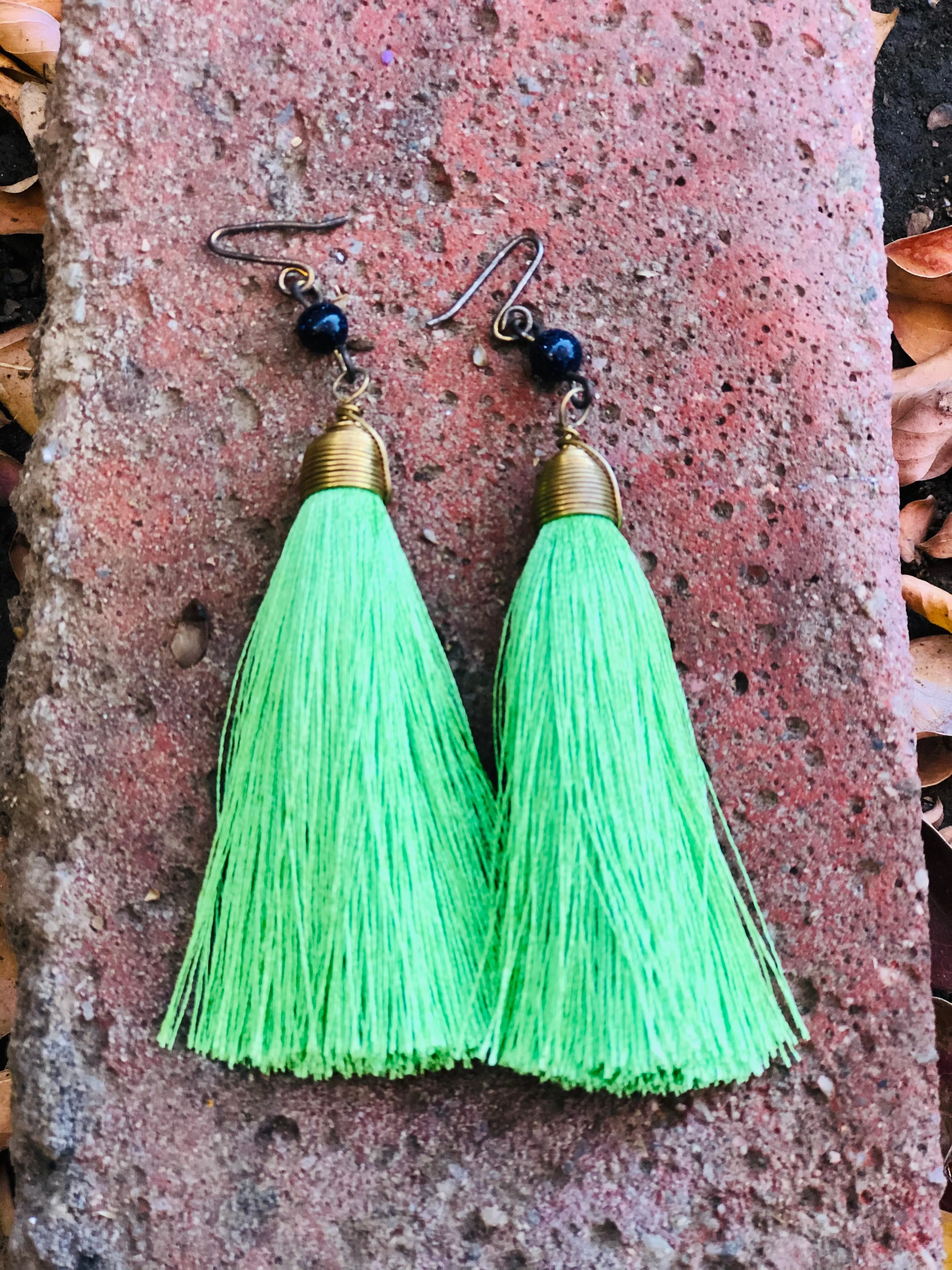 Charito Tassel Drop Earrings