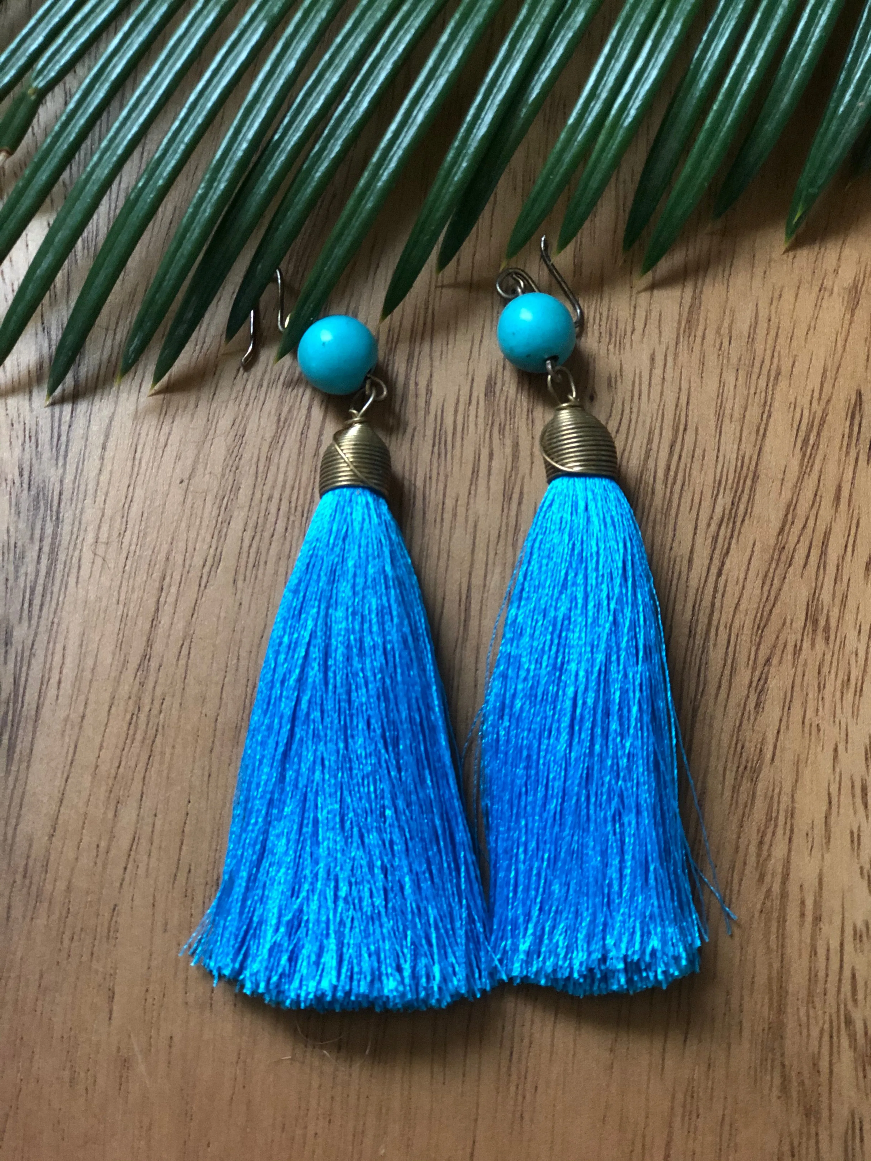 Charito Tassel Drop Earrings