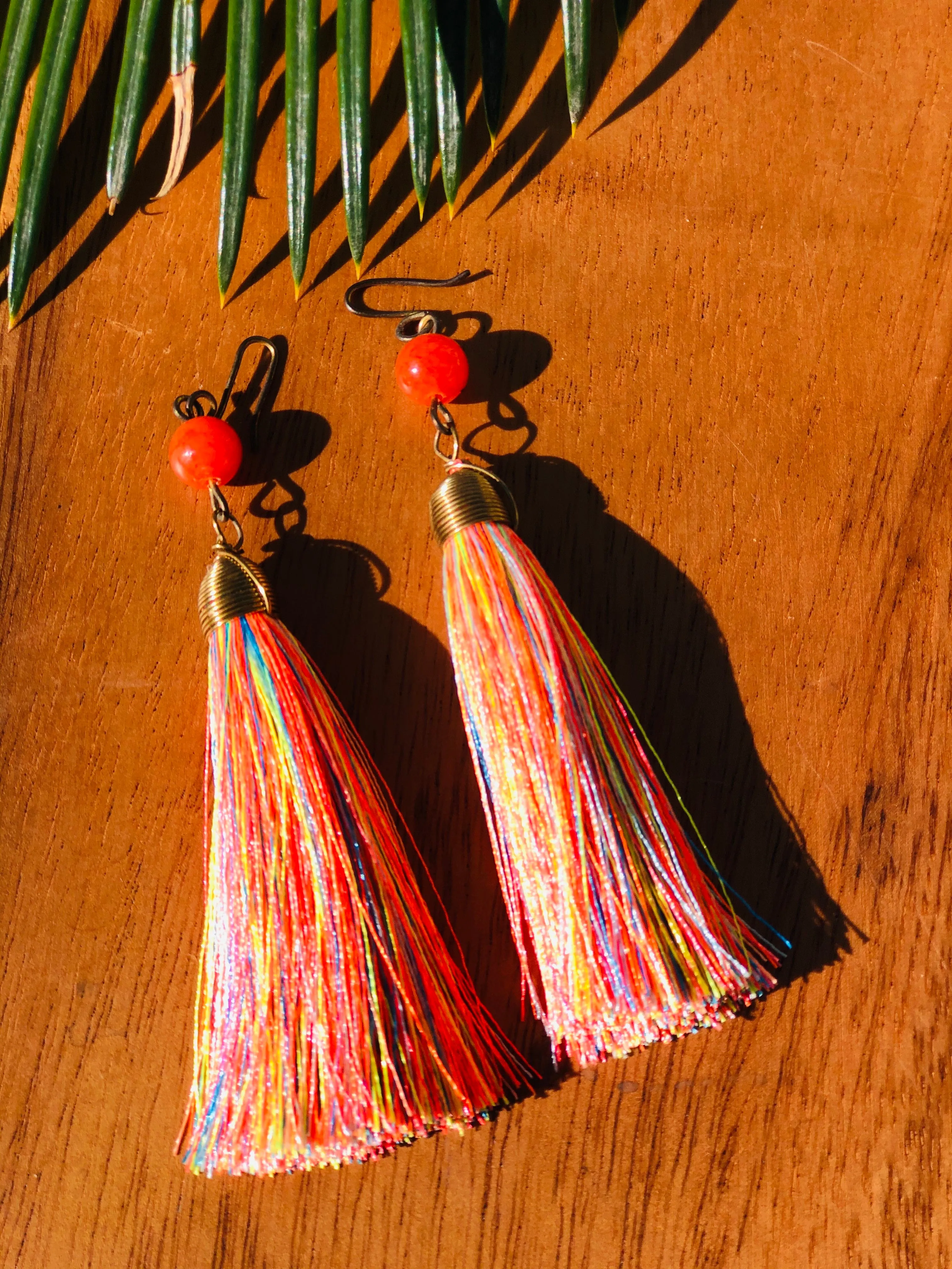 Charito Tassel Drop Earrings