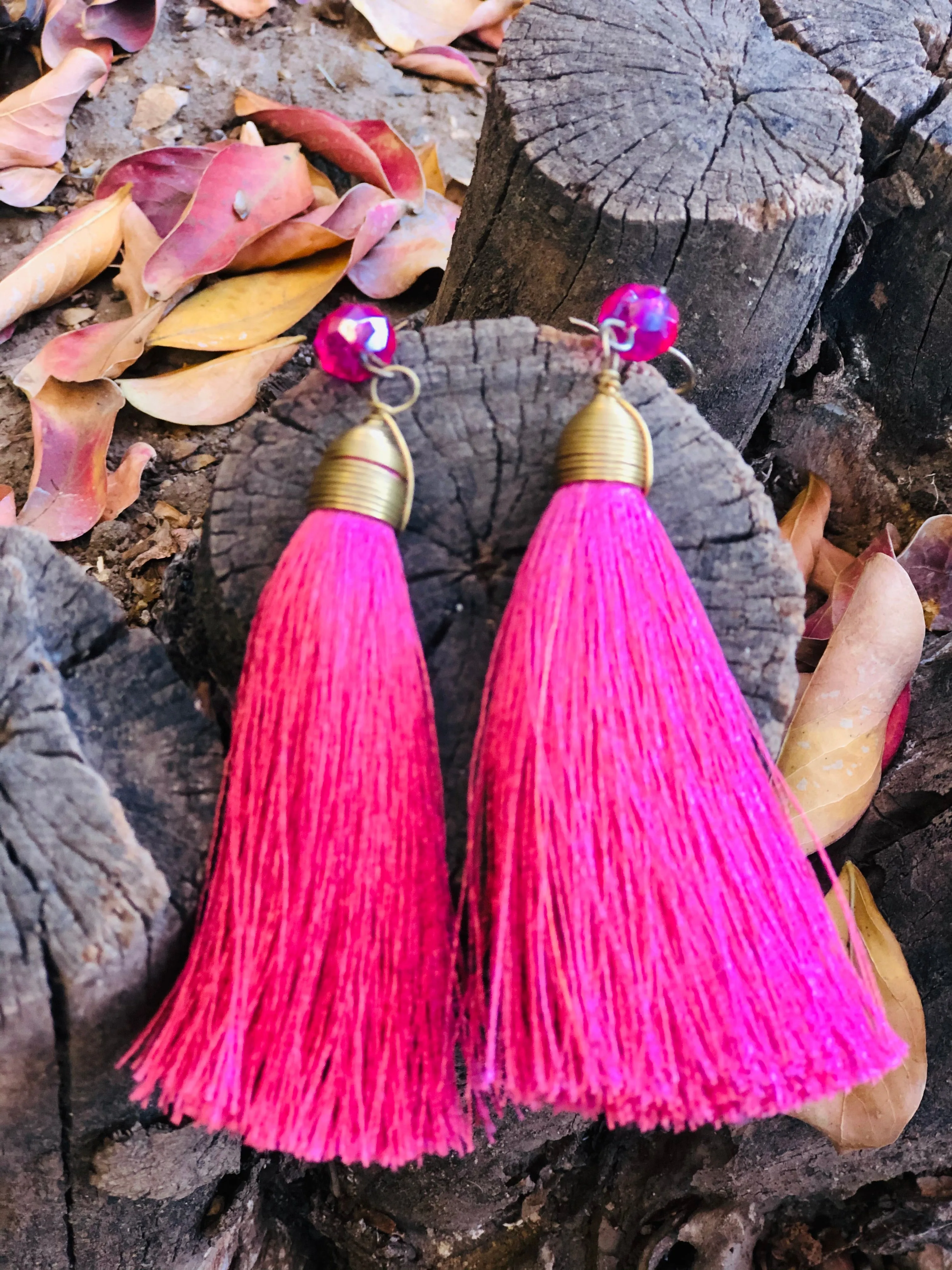 Charito Tassel Drop Earrings