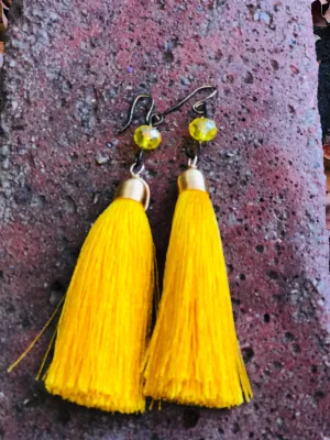 Charito Tassel Drop Earrings