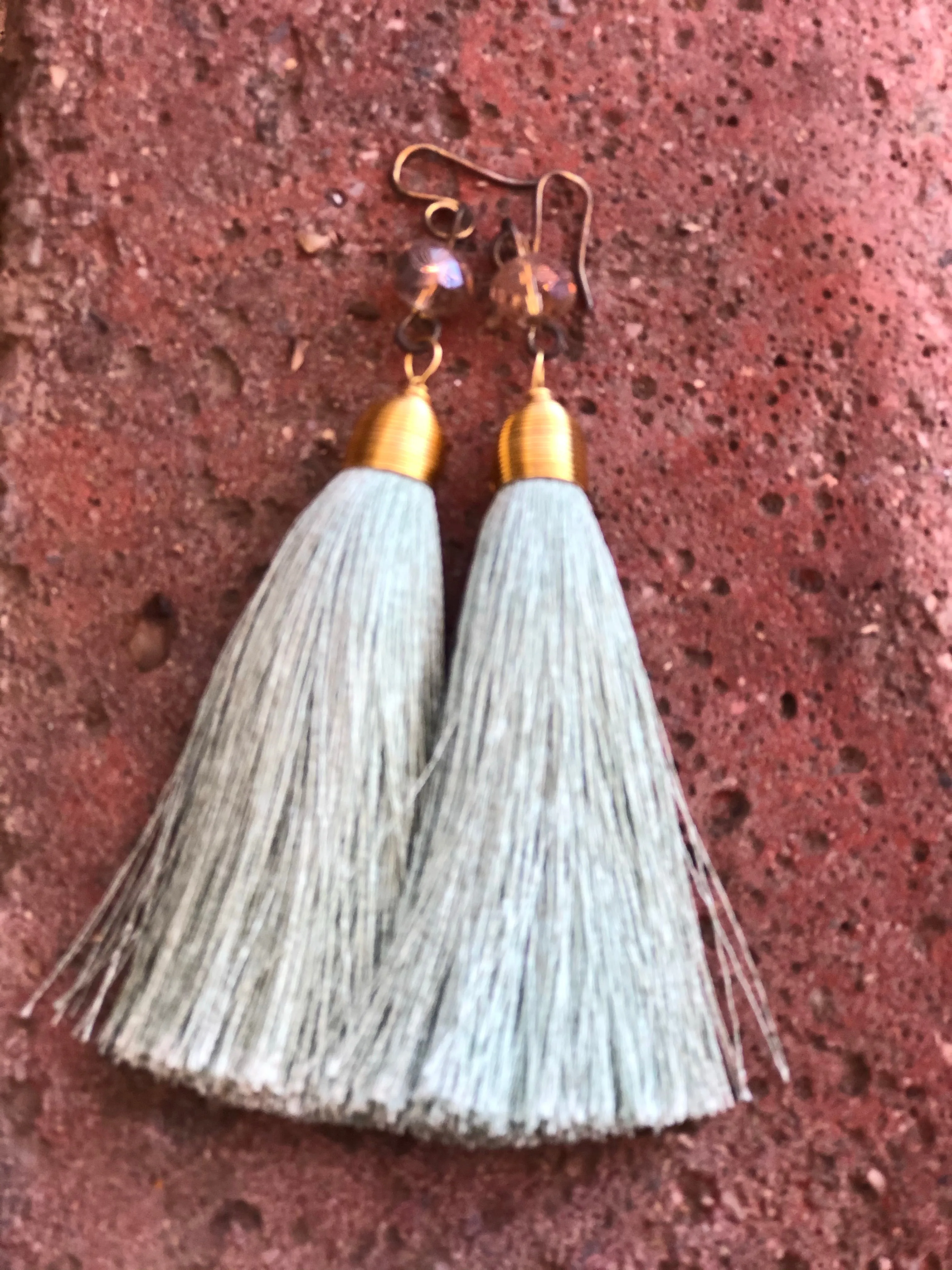 Charito Tassel Drop Earrings