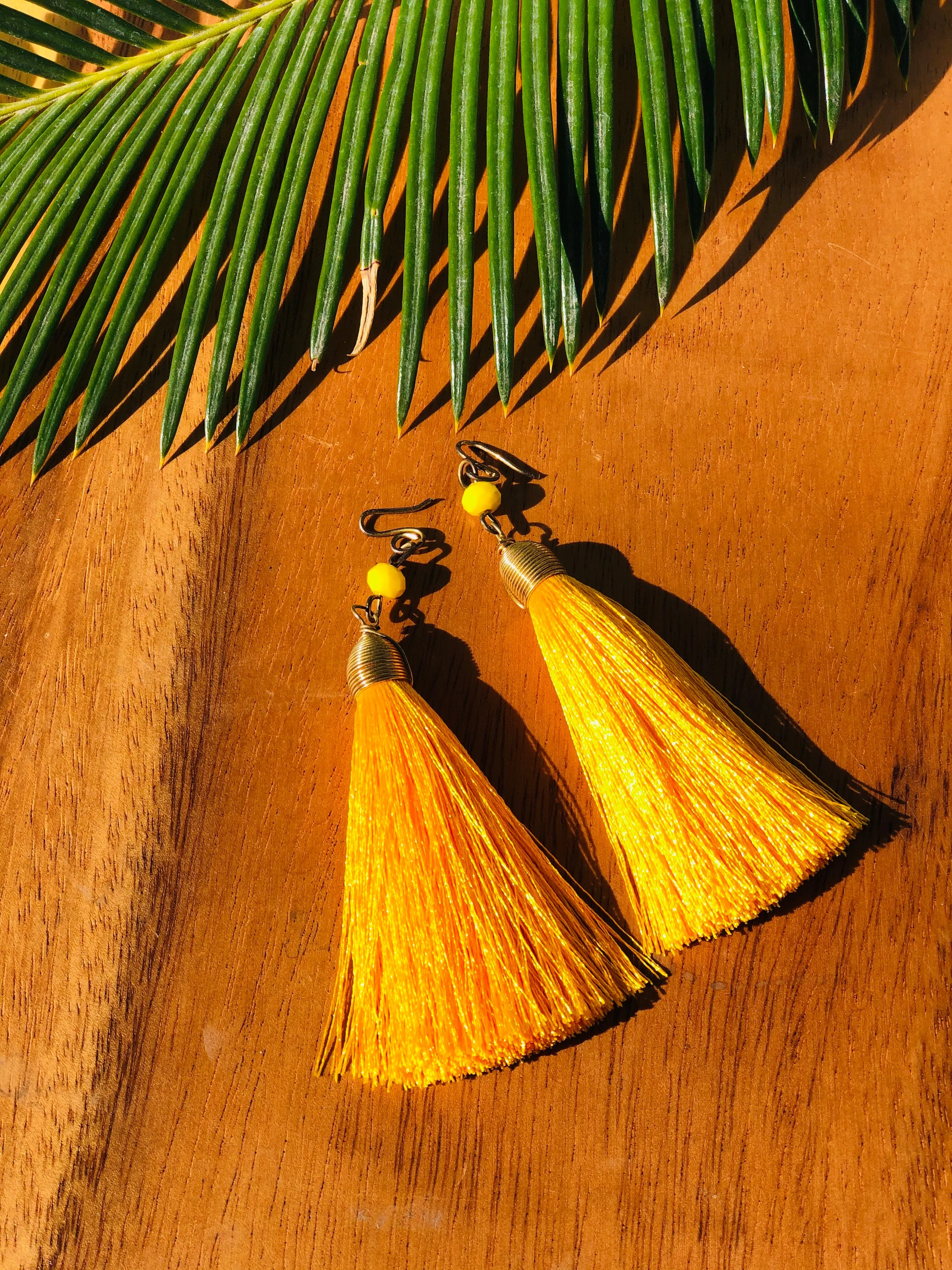 Charito Tassel Drop Earrings