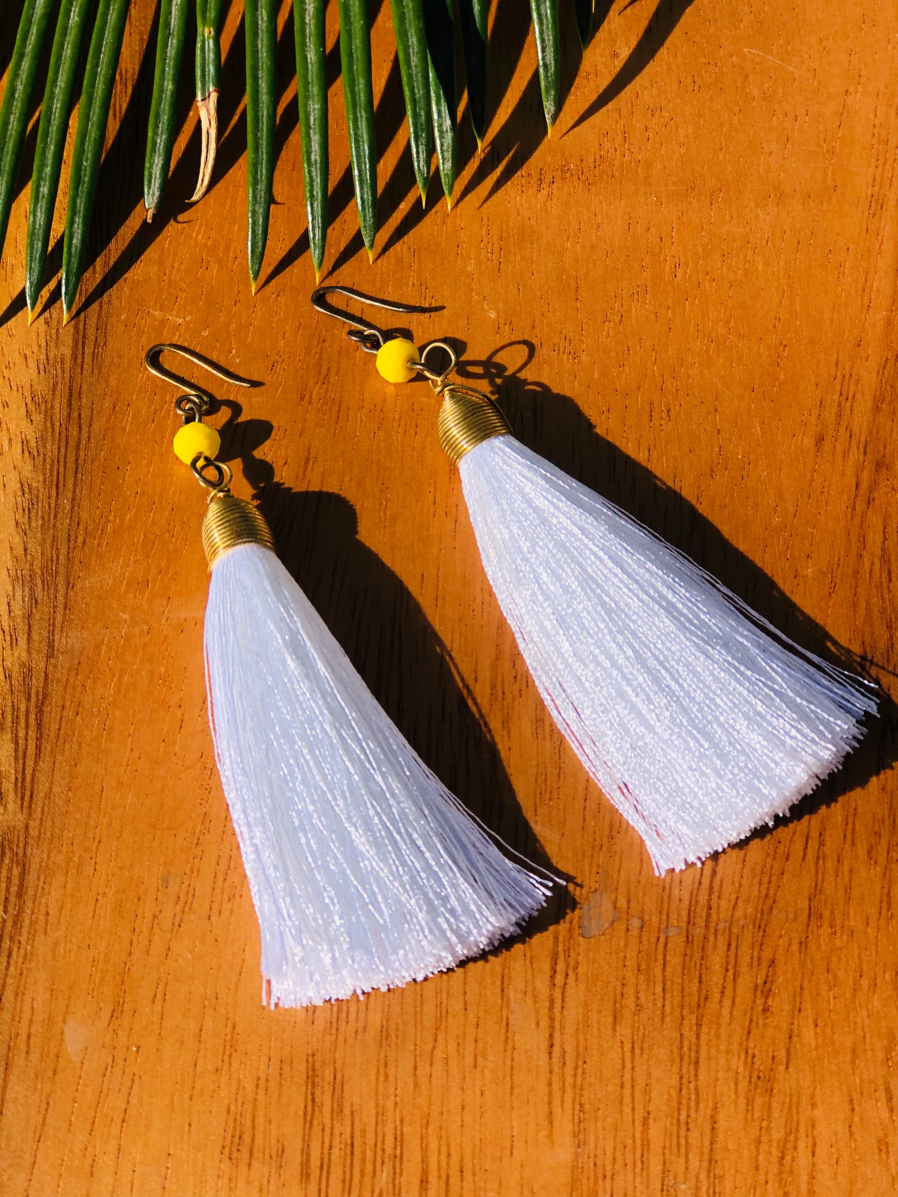 Charito Tassel Drop Earrings