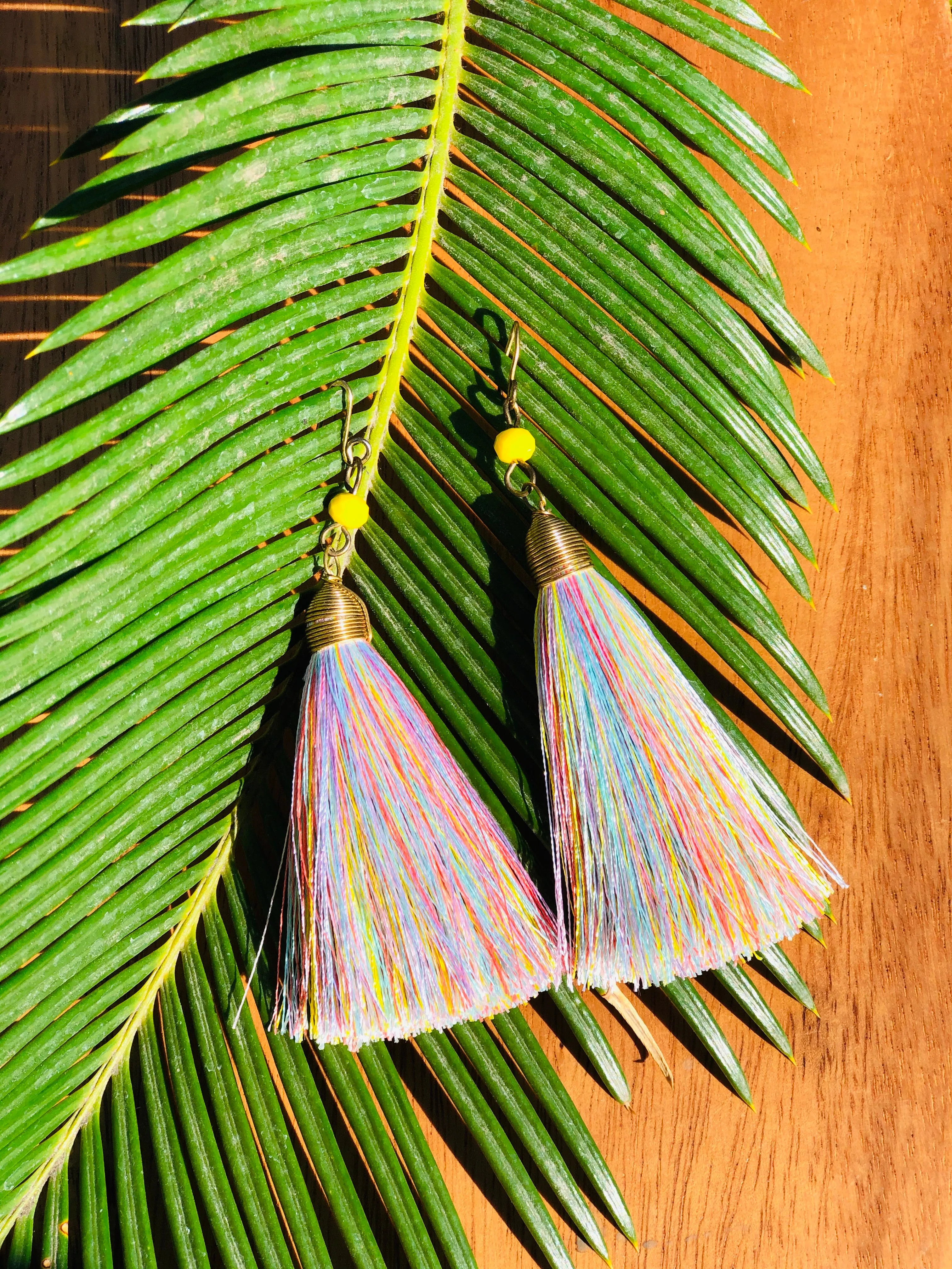 Charito Tassel Drop Earrings