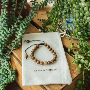 CHINCHAGA WOODEN BEAD BRACELET