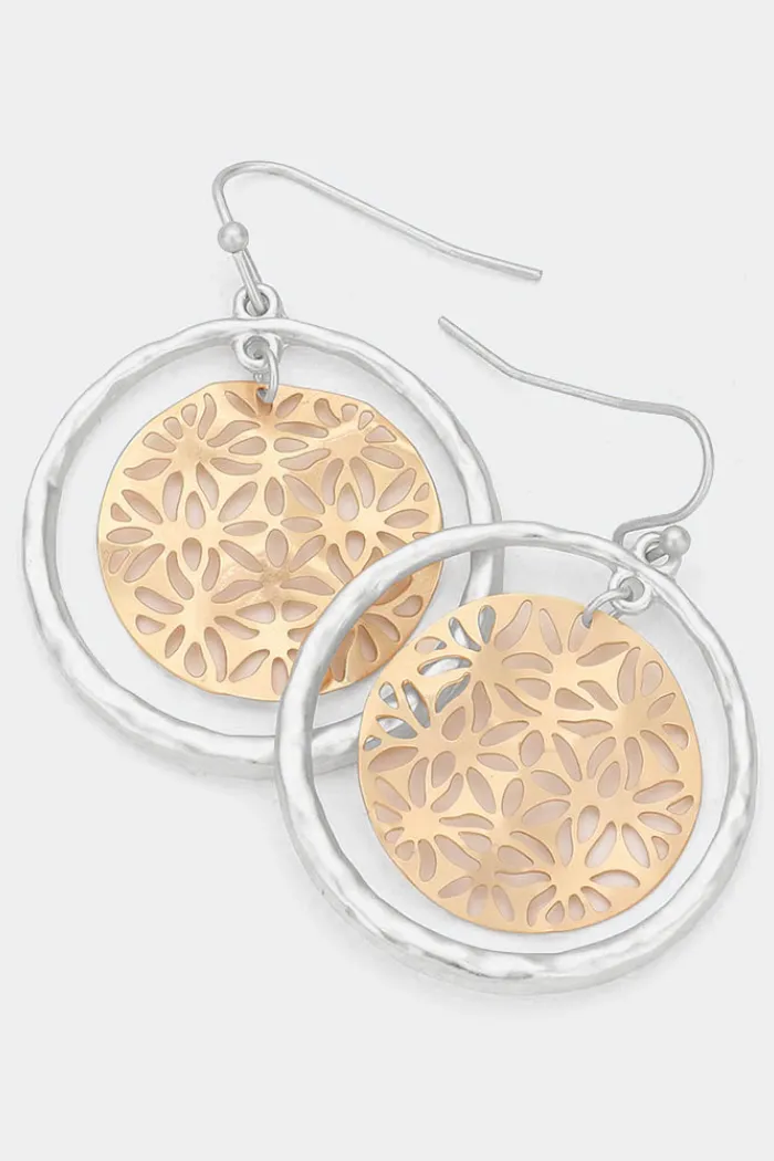 Circle Dangle Earrings