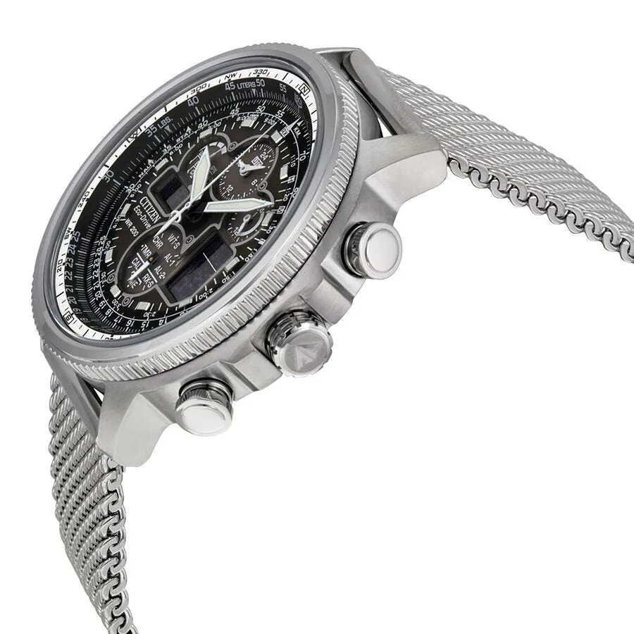 Citizen Navihawk UTC Eco-Drive Chronograph Men's Watch JY8030-83E
