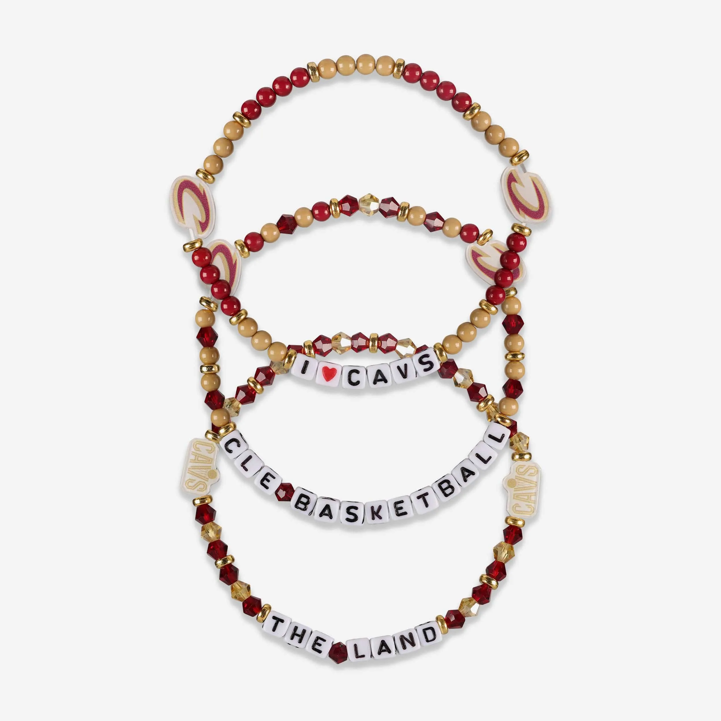 Cleveland Cavaliers 3 Pack Friendship Bracelet