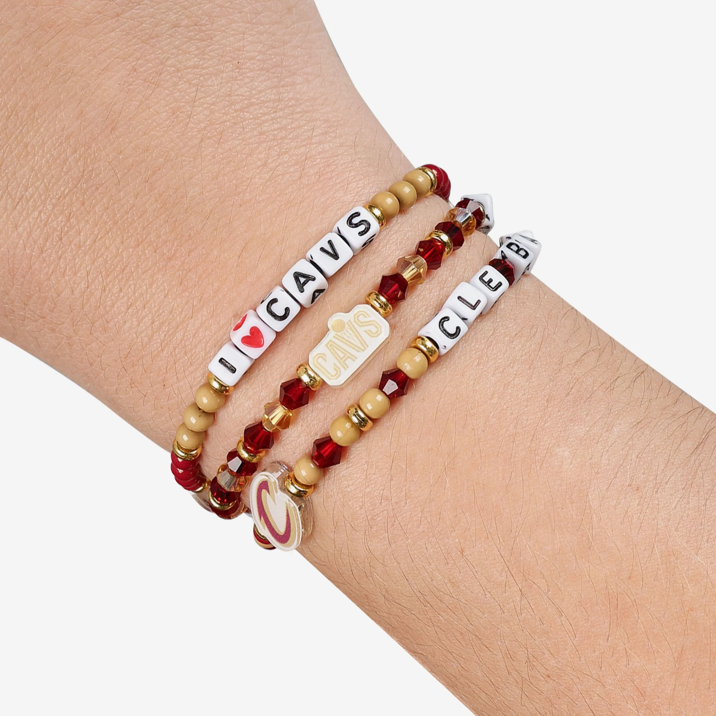 Cleveland Cavaliers 3 Pack Friendship Bracelet