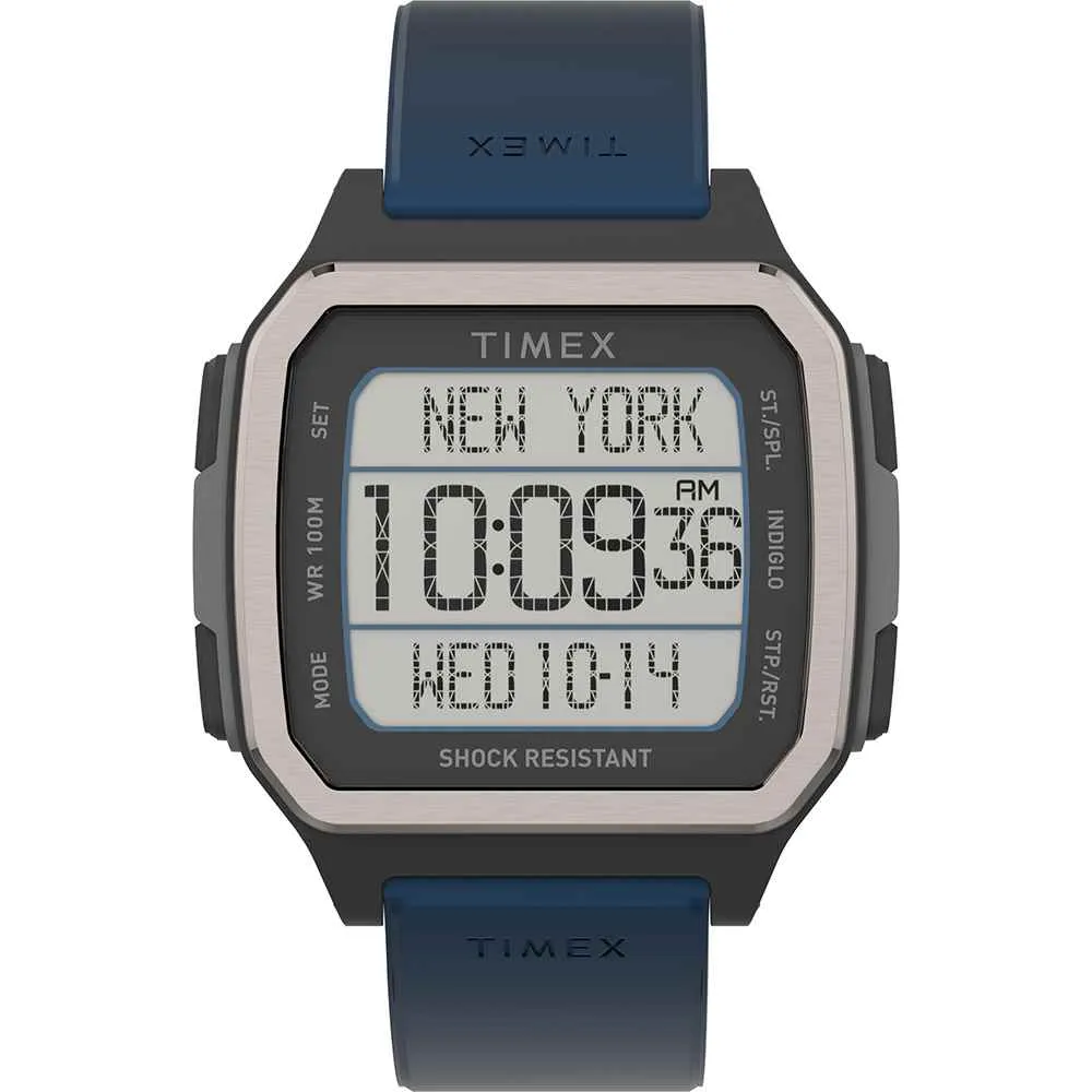Command Urban 47mm - Black Case w/Blue Strap