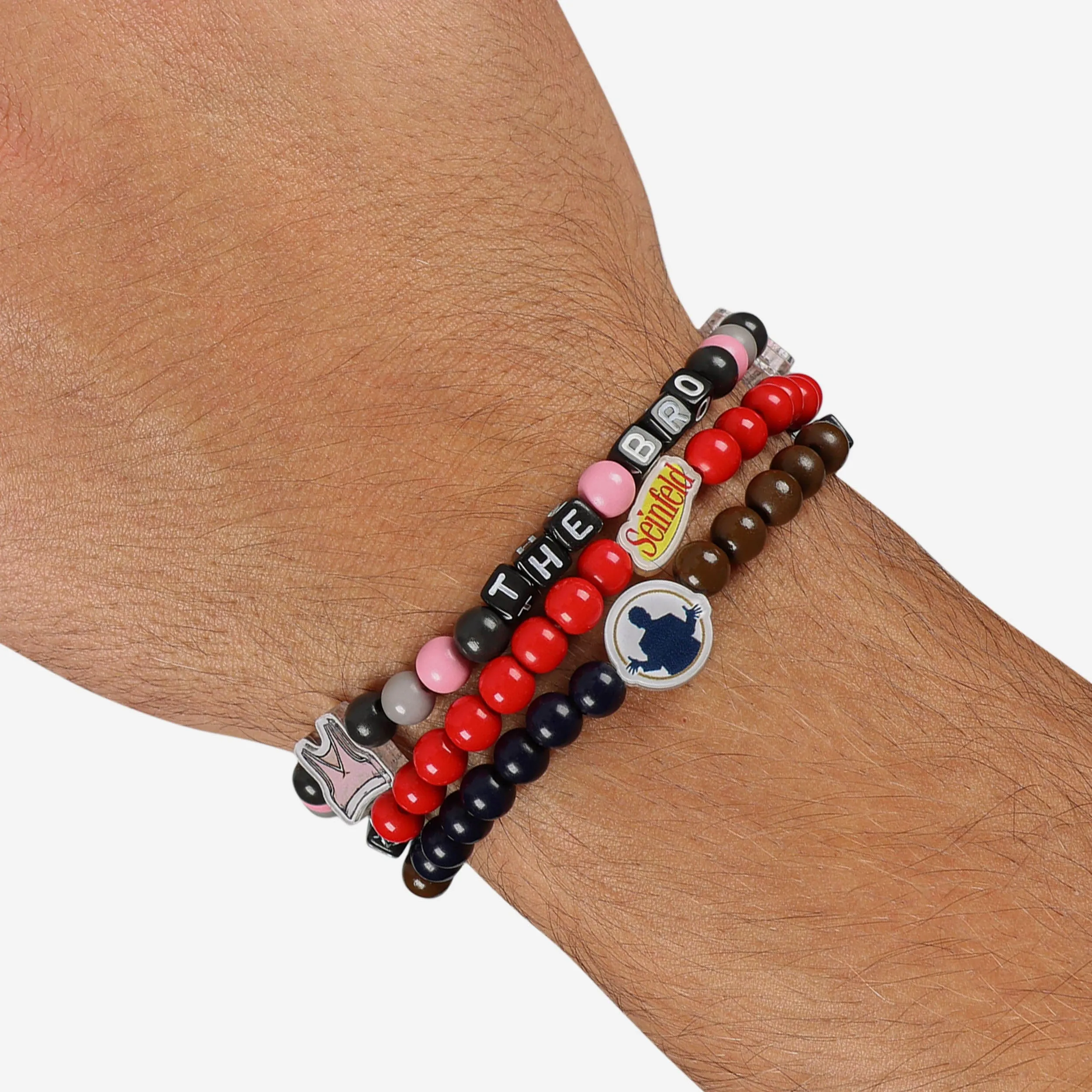 Cosmo Kramer & The Bro Seinfeld 3 Pack Beaded Friendship Bracelet