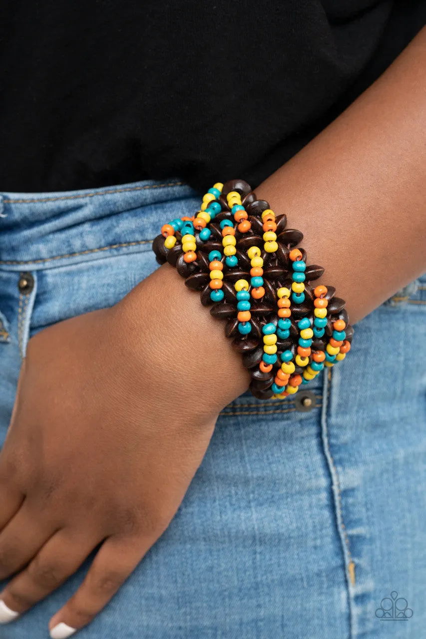 Cozy in Cozumel Multi Paparazzi Bracelet