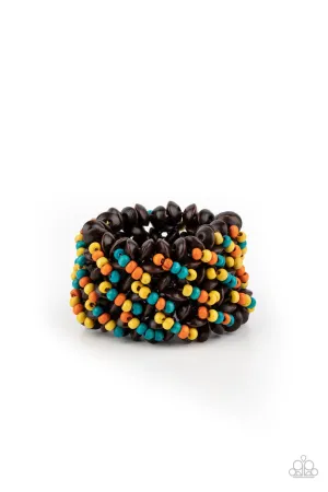 Cozy in Cozumel Multi Paparazzi Bracelet