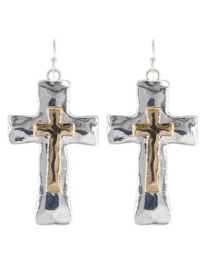 Cross Earrings