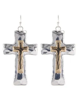 Cross Earrings