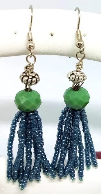 Crystal Tassel Earrings (special order - sold out)