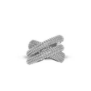 Cubic Zirconia Fashion Ring in Sterling Silver