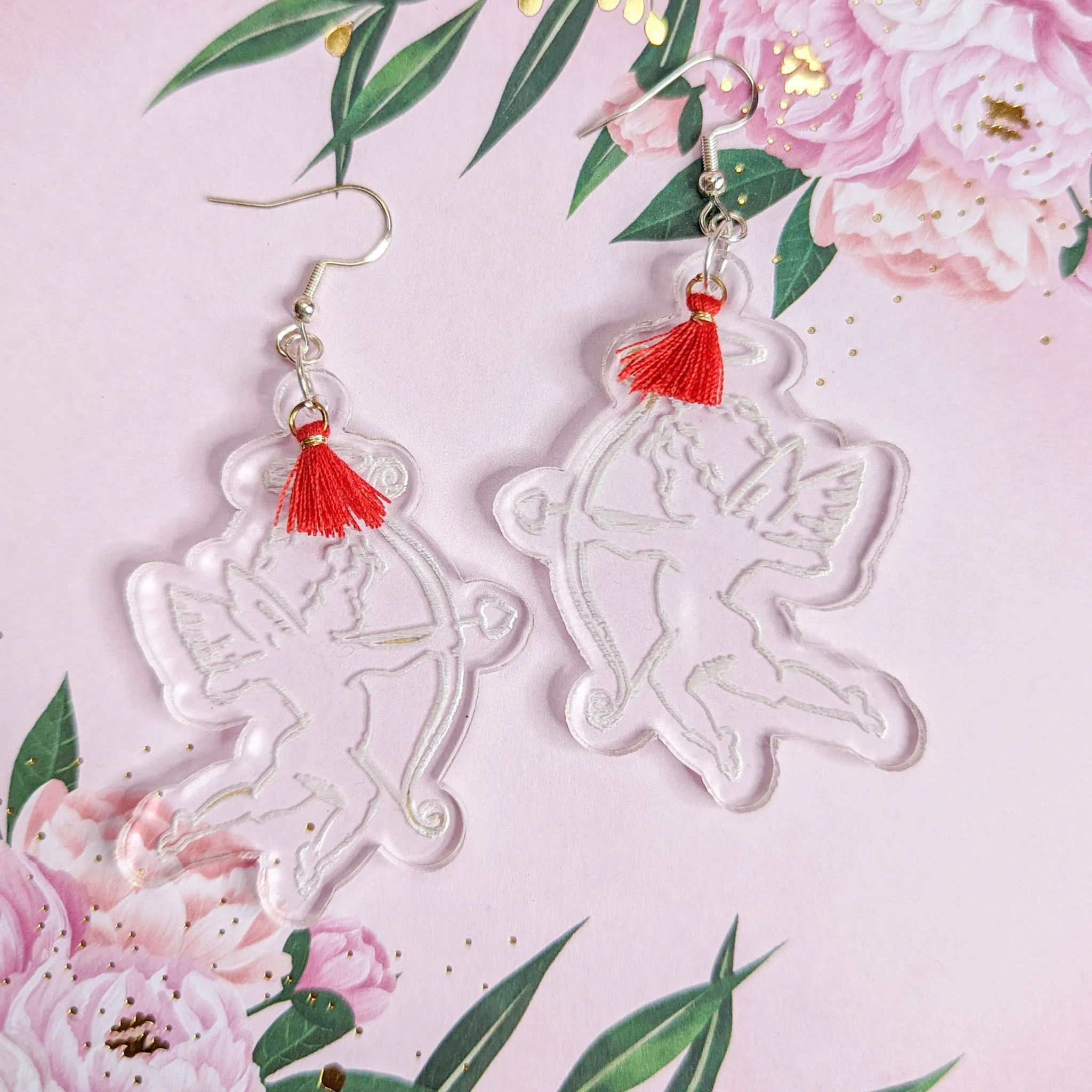 Cupid in Love Earrings