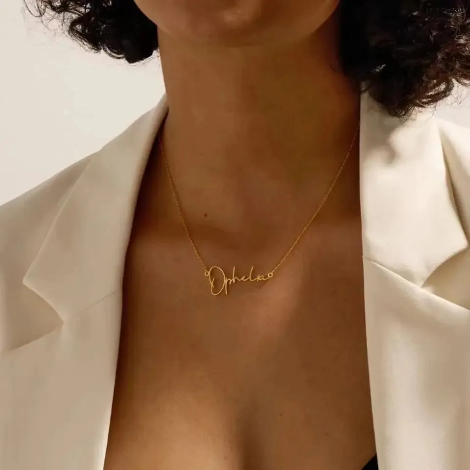 Custom Name Necklace | Super Gift Online - Personalized Jewelry for Every Occasion