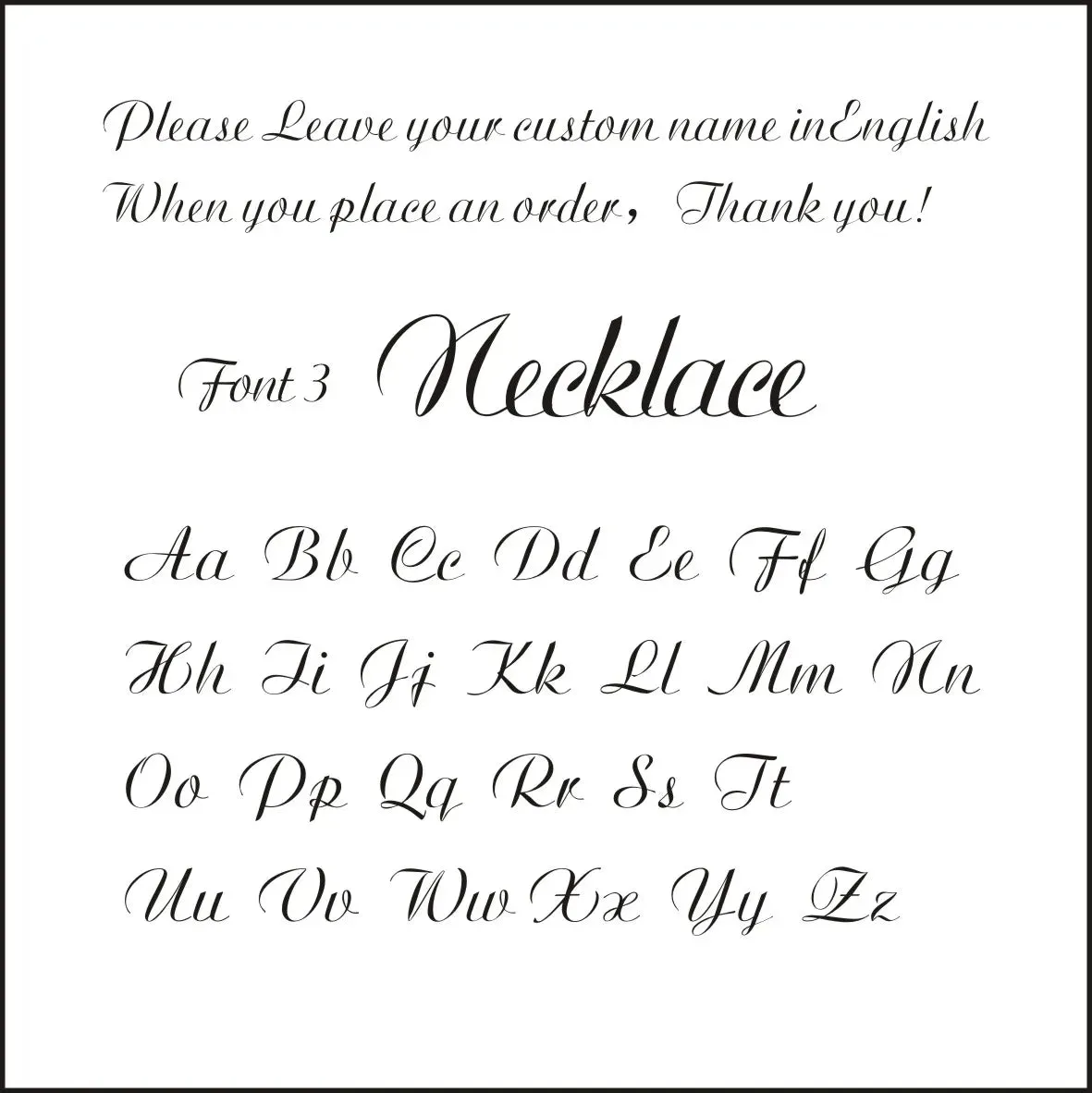 Custom Name Necklace | Super Gift Online - Personalized Jewelry for Every Occasion