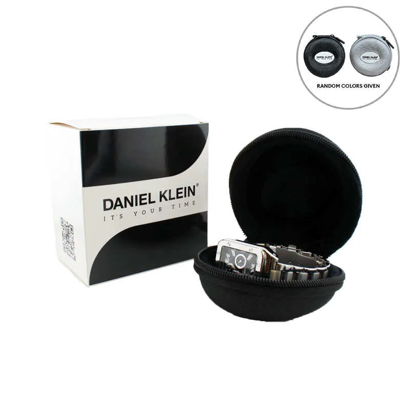 Daniel Klein Men Digital Watch DK-1266-3 Black Resin Strap