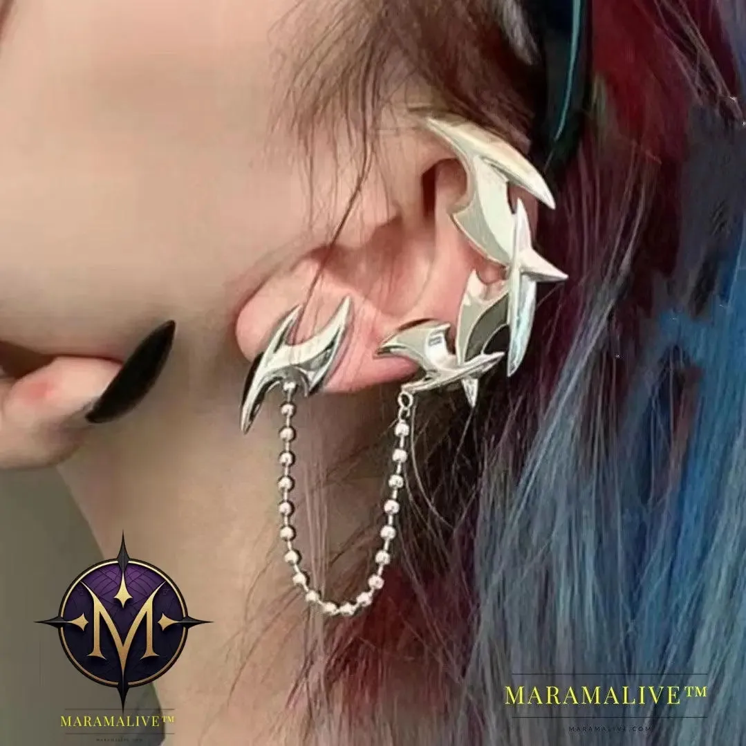 Dart Shape Tassel Ear Loop Designer All-in-one