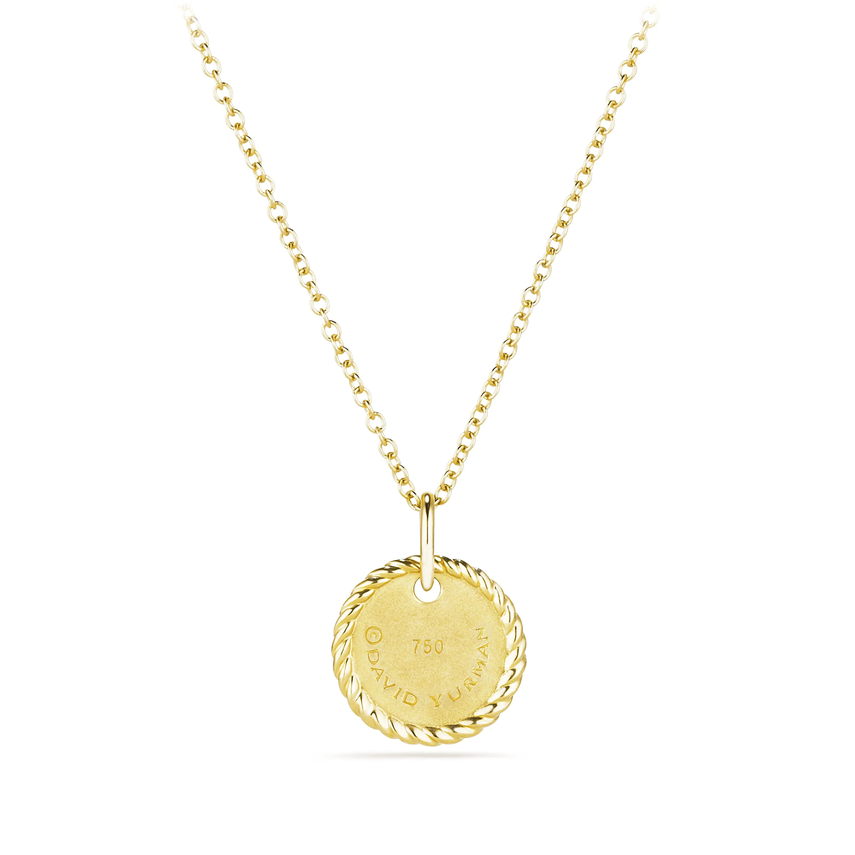 David Yurman The Cable Collectibles® Collection Necklaces & Pendant in 18-Karat Yellow Gold