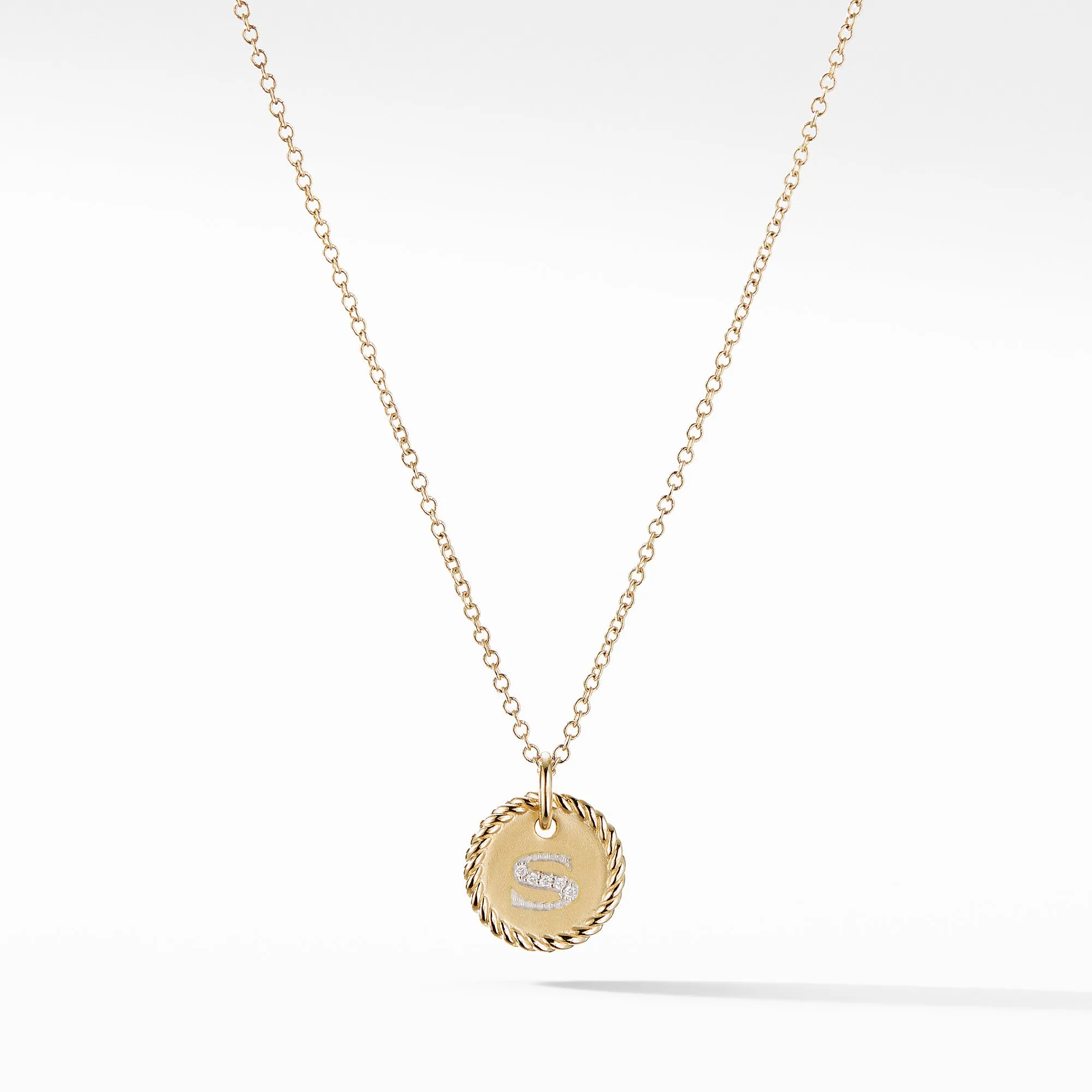 David Yurman The Cable Collectibles® Collection Necklaces & Pendant in 18-Karat Yellow Gold