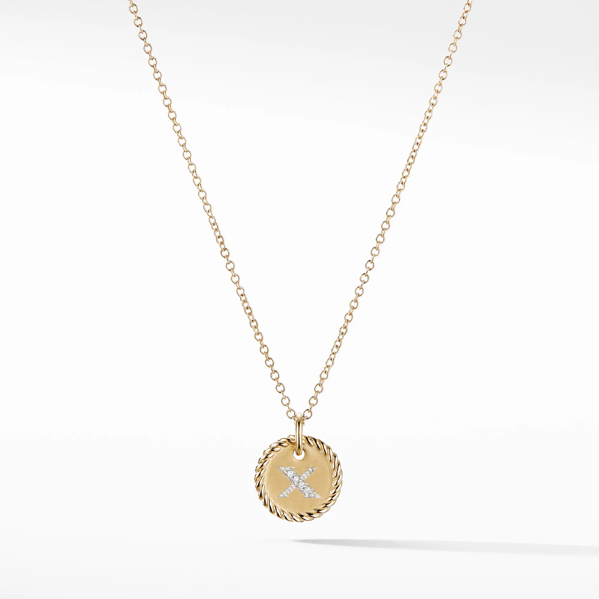 David Yurman The Cable Collectibles® Collection Necklaces & Pendant in 18-Karat Yellow Gold