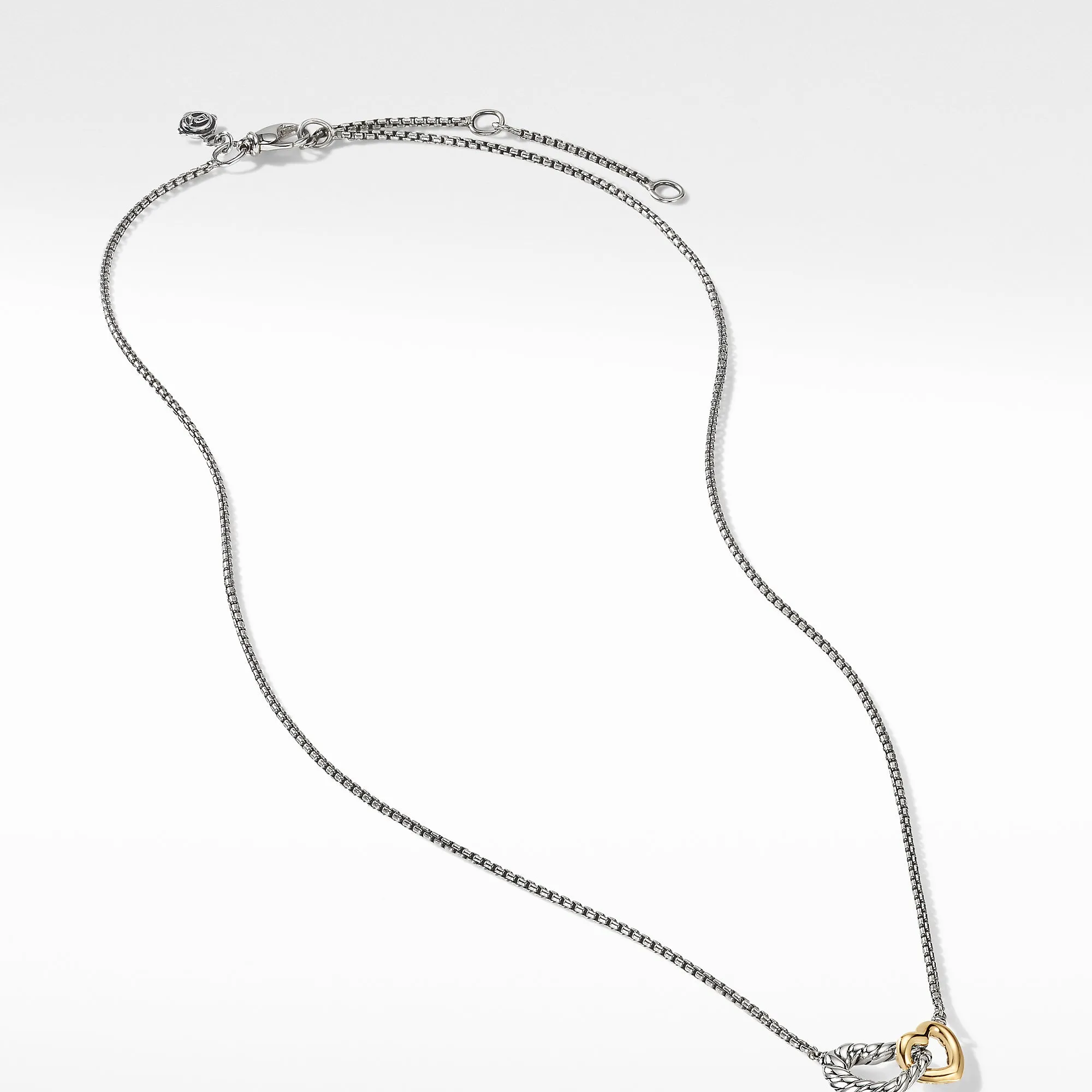 David Yurman The Cable Collectibles® Collection Necklaces & Pendant in Silver and 18-Karat Yellow Gold