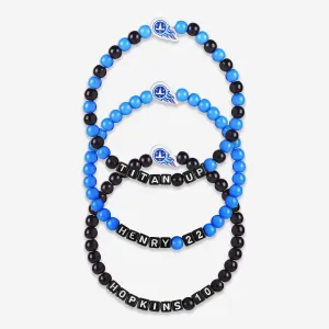 Derrick Henry & DeAndre Hopkins Tennessee Titans 3 Pack Player Beaded Friendship Bracelet