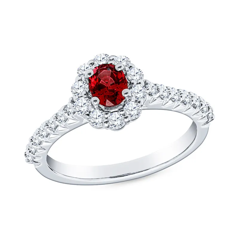 Diamond and Sapphire Gold Ring