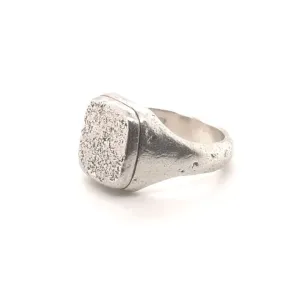 Distressed Signet Ring
