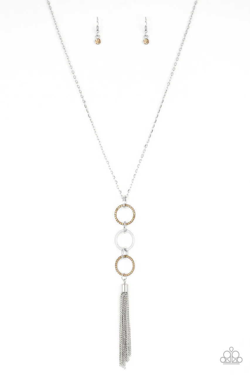 Diva in Diamonds Brown Paparazzi Necklace