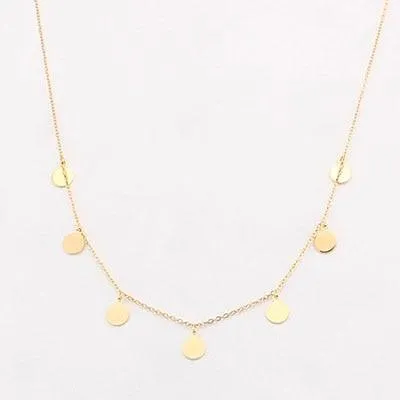 Elegant Non-Fading Luxury Stainless Steel Animal Butterfly Star Gold Necklace Amazing Women Choker Necklaces Pendants Femme Chain Jewelry Gifts