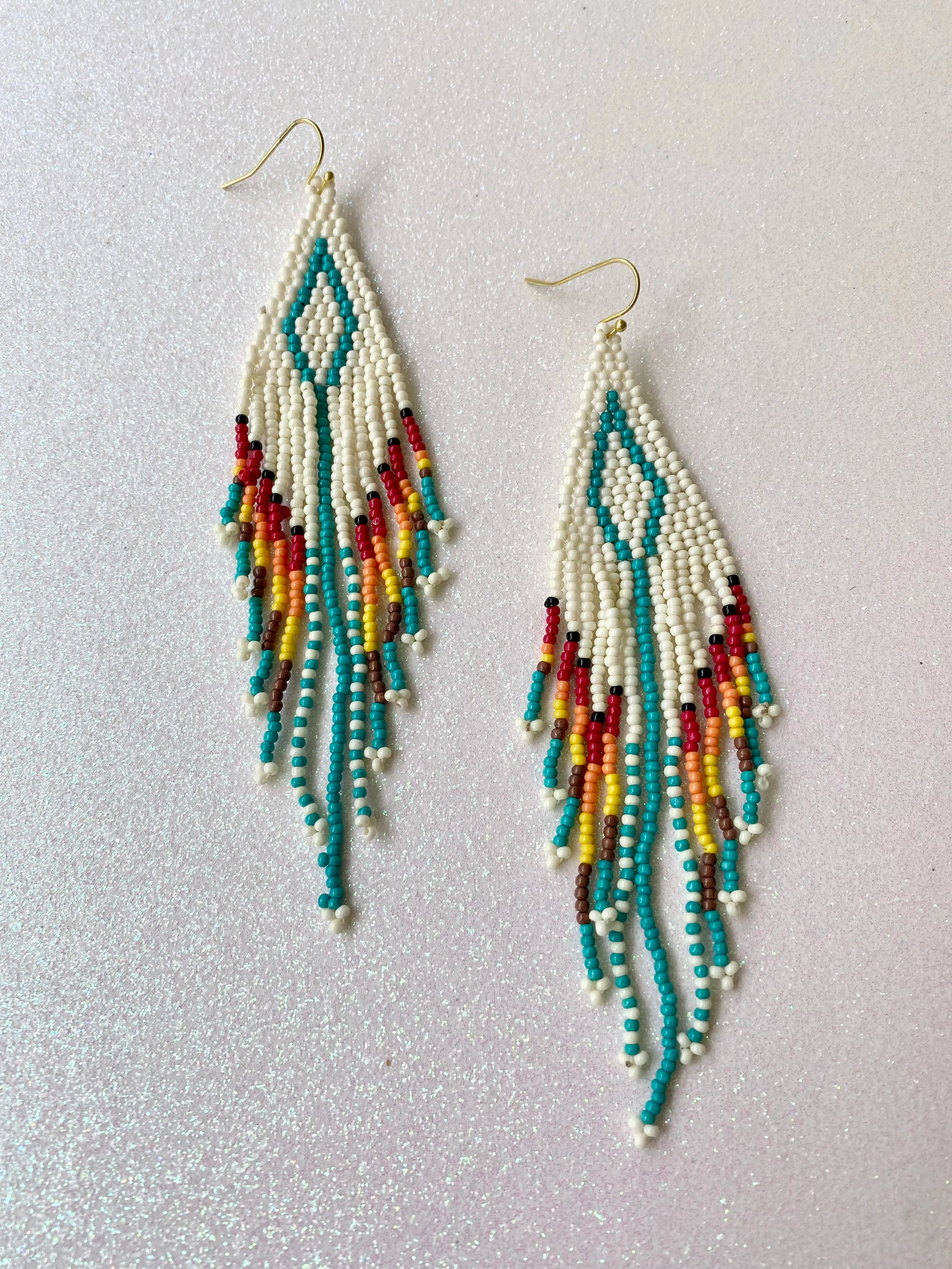 ER193 WESTERN TASSEL EARRINGS