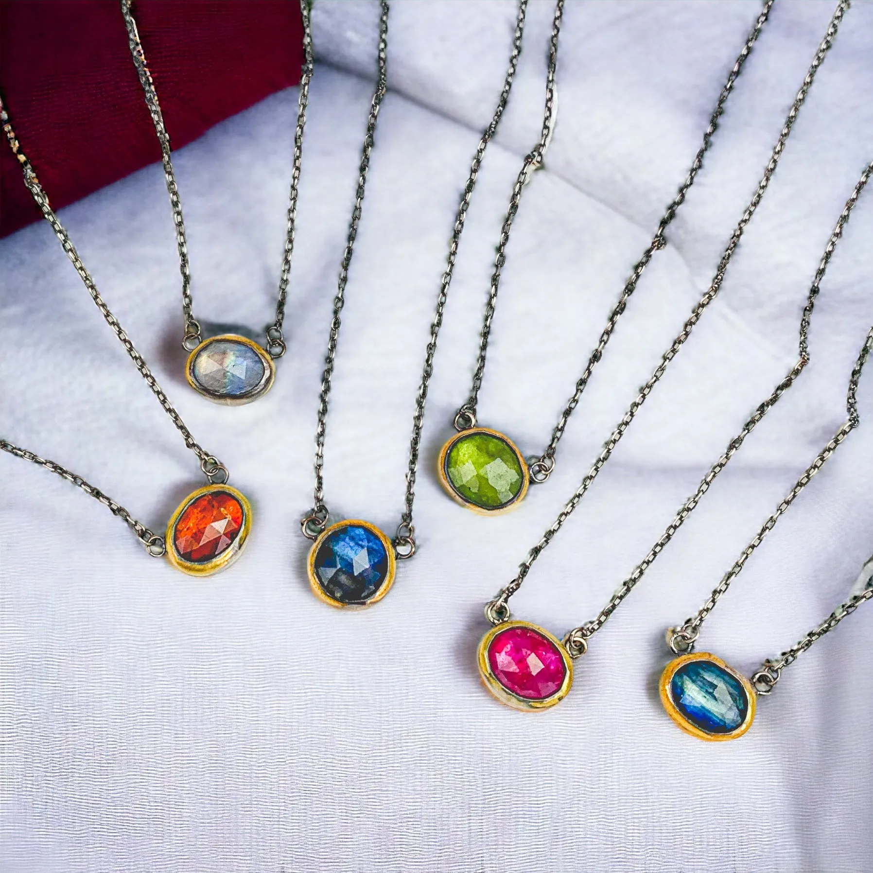 Everyday Styled Dot Necklaces