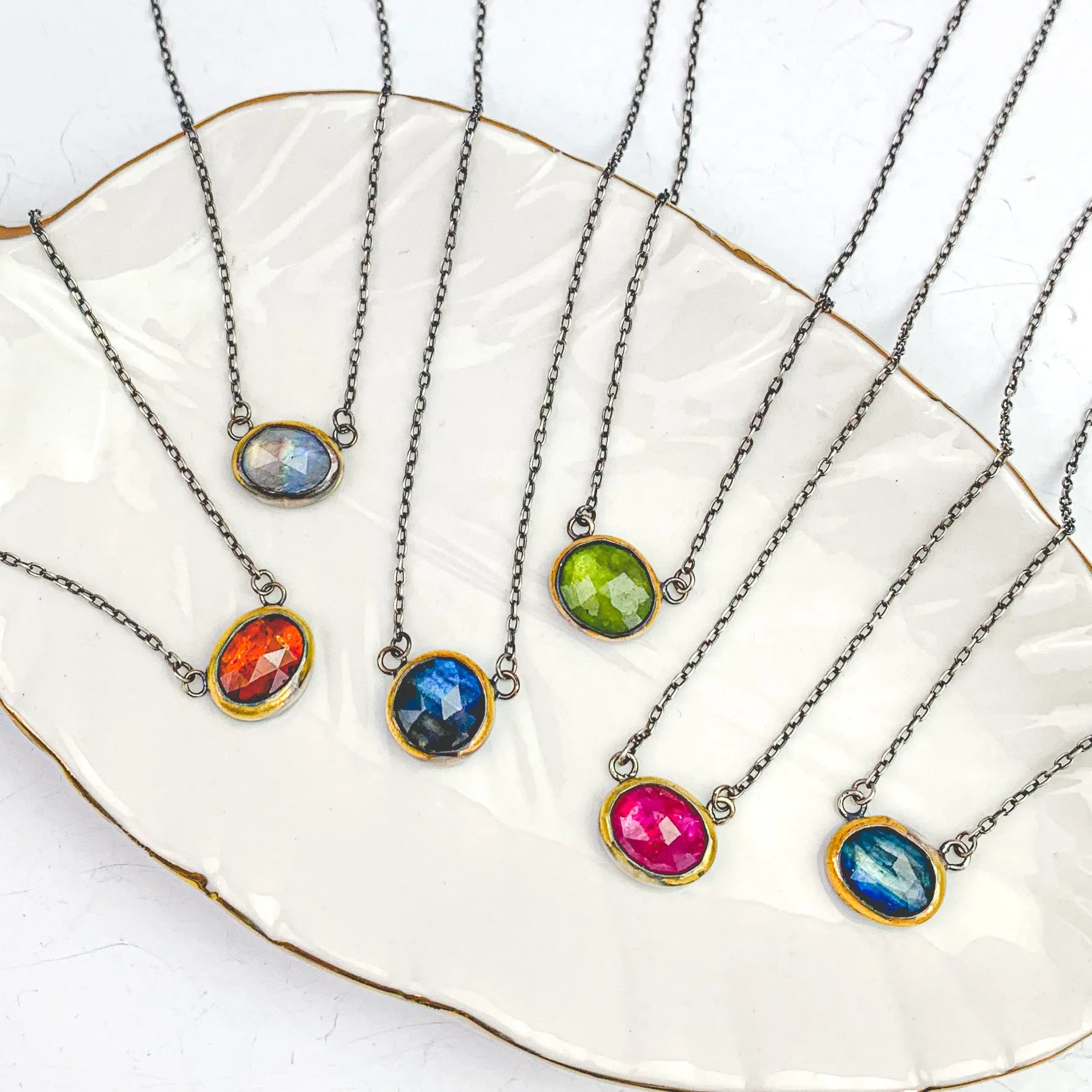 Everyday Styled Dot Necklaces