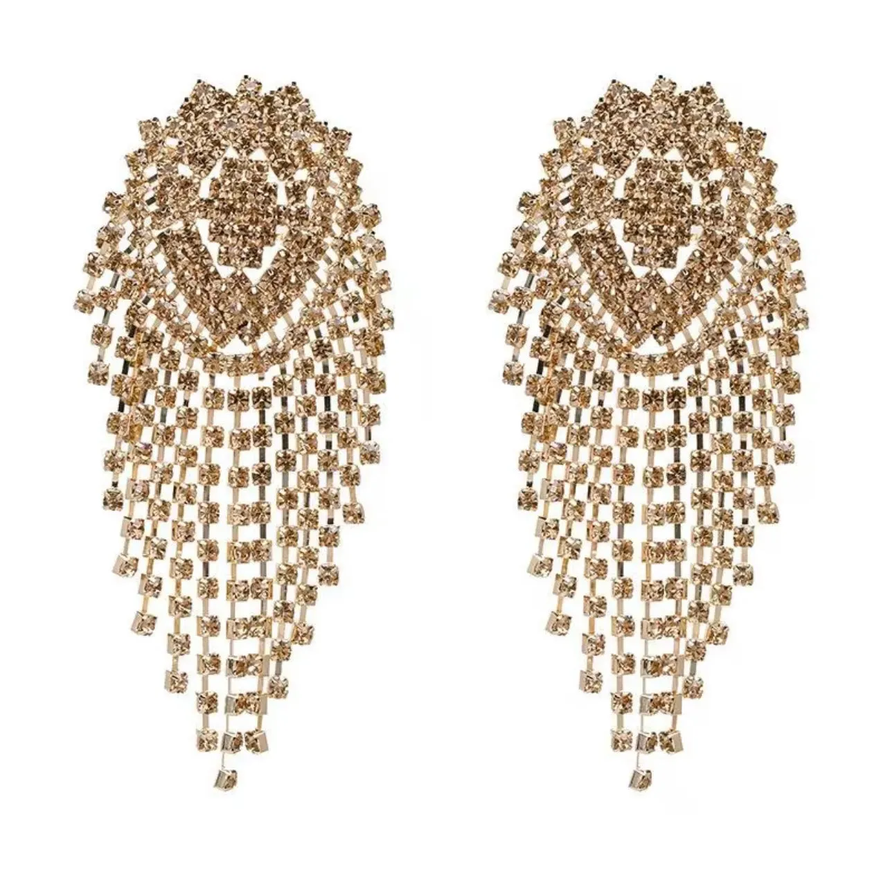 Exaggerated Tassel Earrings
