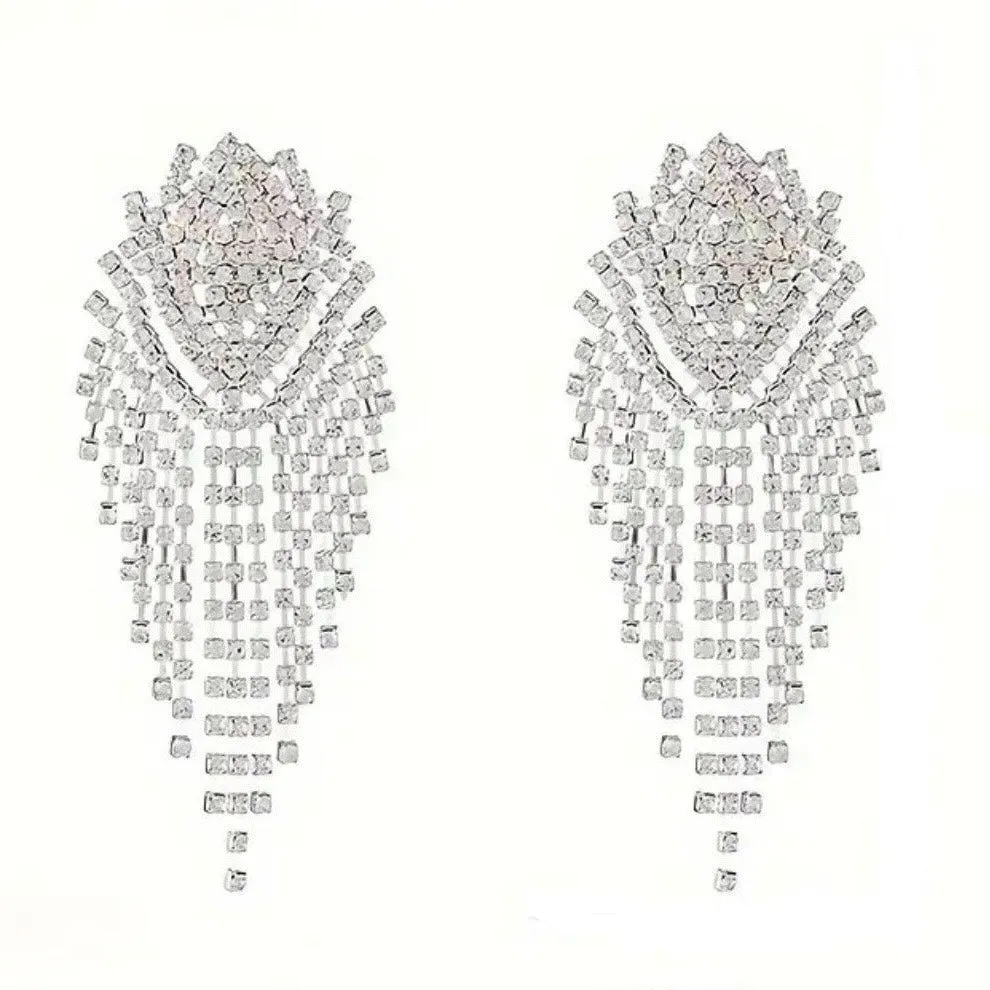 Exaggerated Tassel Earrings