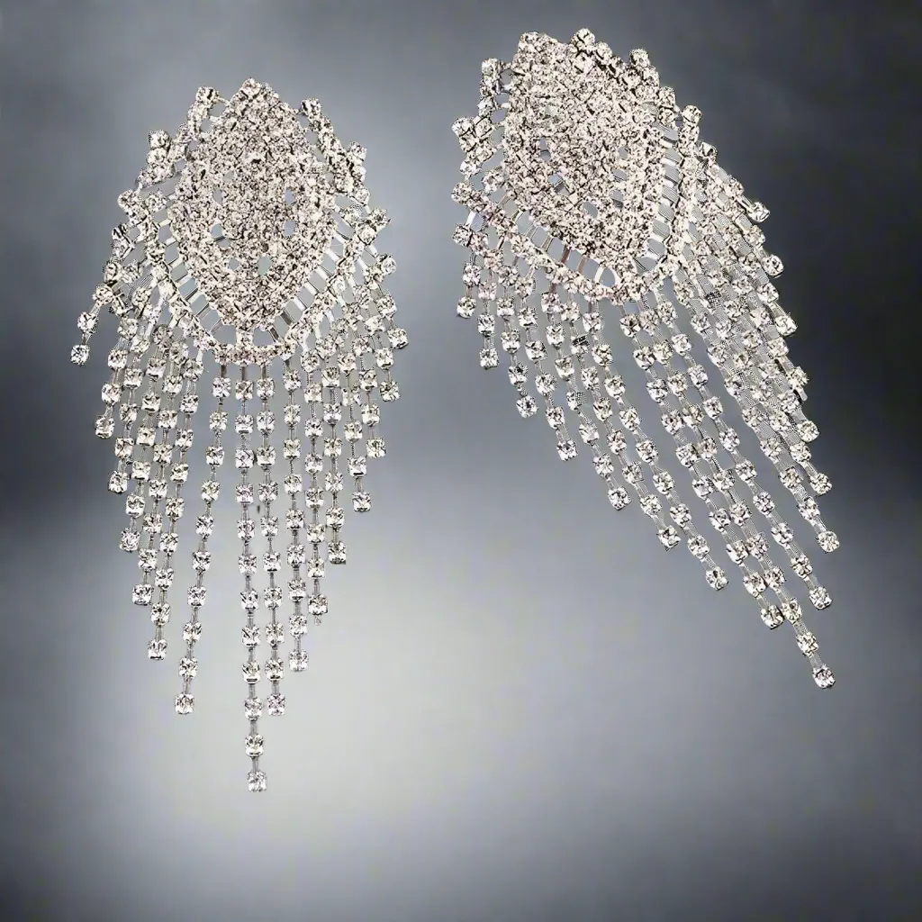 Exaggerated Tassel Earrings