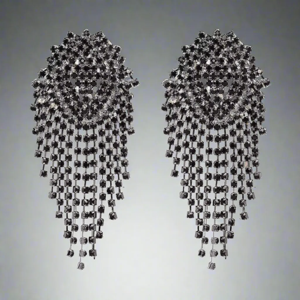 Exaggerated Tassel Earrings