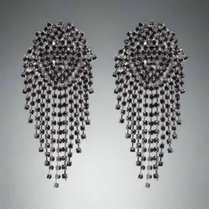 Exaggerated Tassel Earrings