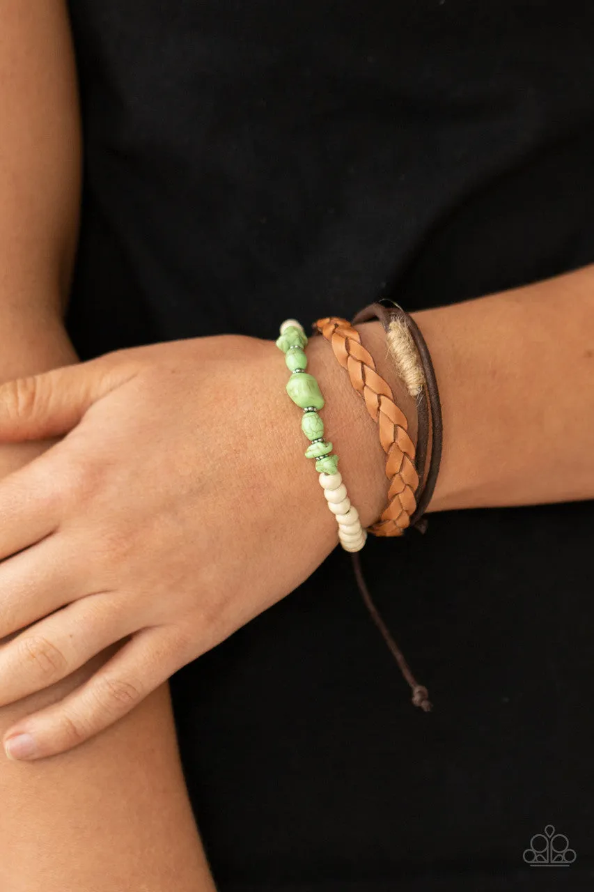 Far Out Wayfair Green Paparazzi Bracelet