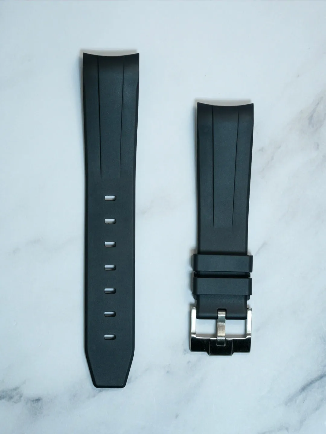 FKM Curved Rubber Strap